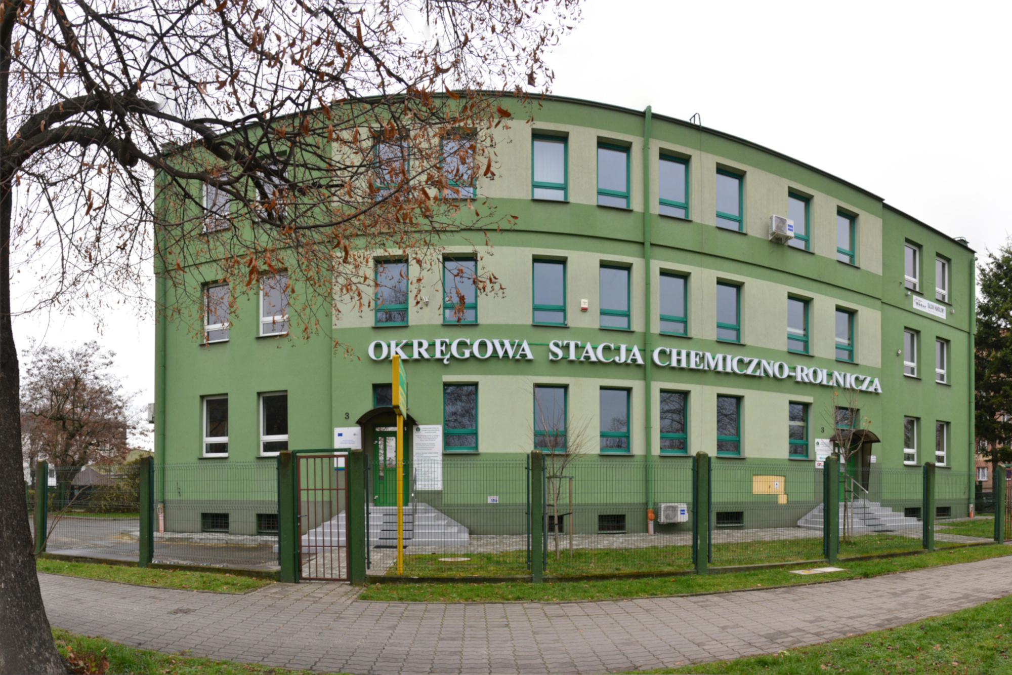 Widok budynku OSCHR w Rzeszowie